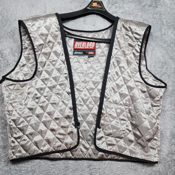 Leather ICON Overlord Lined and Armor Motorcycle Jacket  Size 3XL - Picture 9 of 9